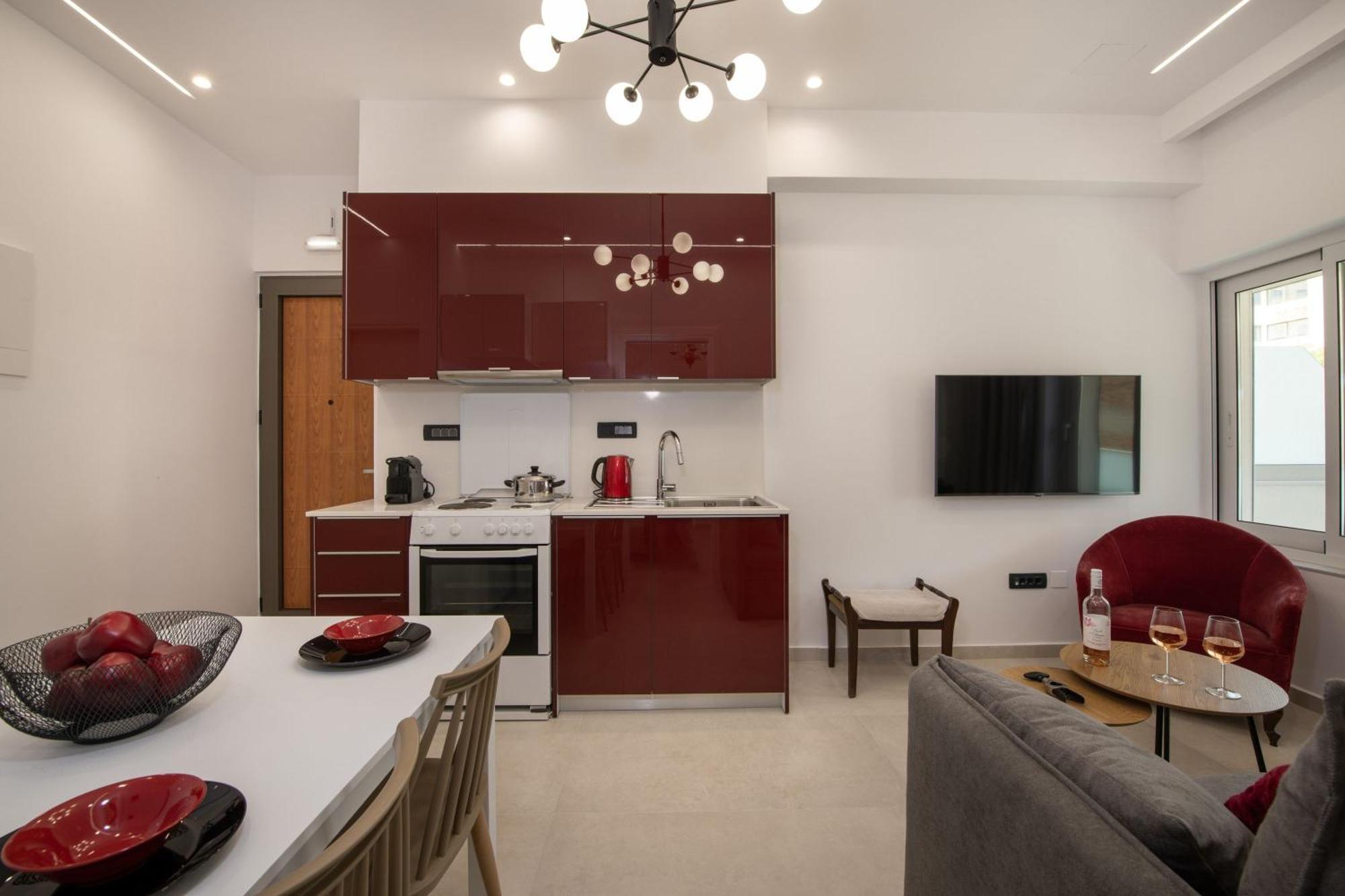 Cherry Central Luxury Suites Ханья Экстерьер фото